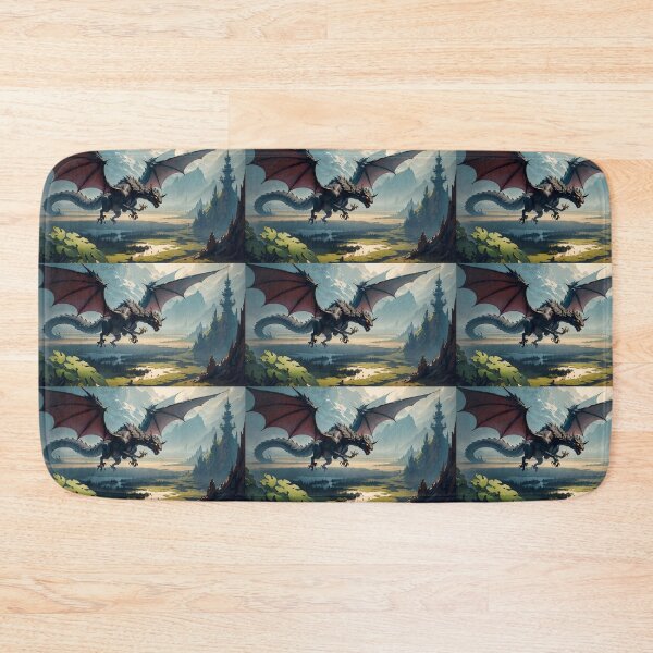 Item preview, black dragon on the hunt designed and sold by Ody2000.