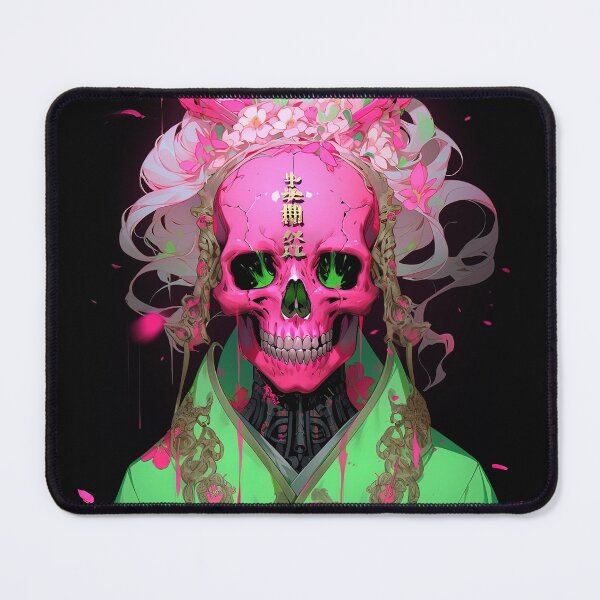 Item preview, Pink Skull Geisha Character designed and sold by sμ (smew).