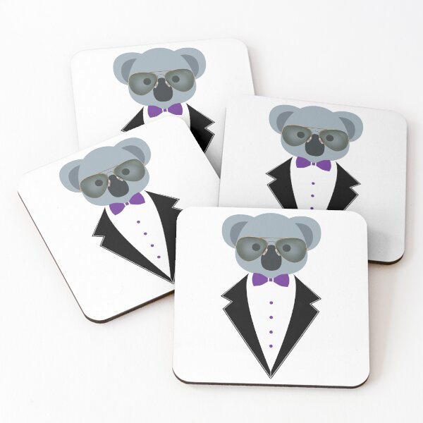 Item preview, Koala with suite and sunglasses designed and sold by MarileeBetz.