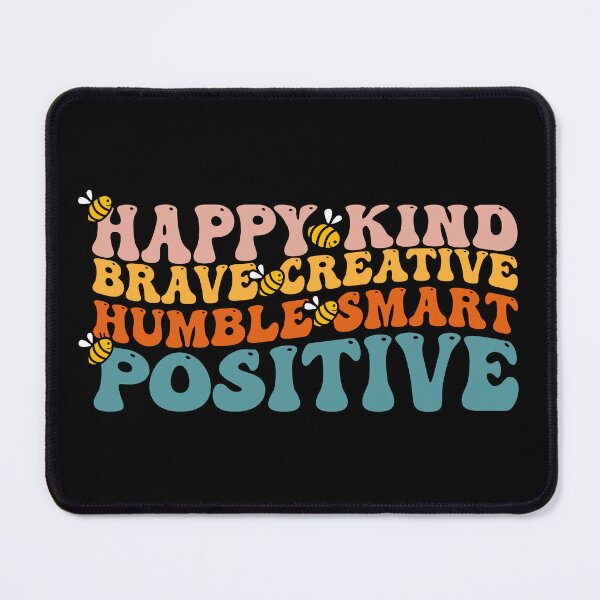 Item preview, Bee Something, Bee Kind Positive Joyful Creative Wild Smart Brave Confident Yourself Happy Humble designed and sold by 99Parker.