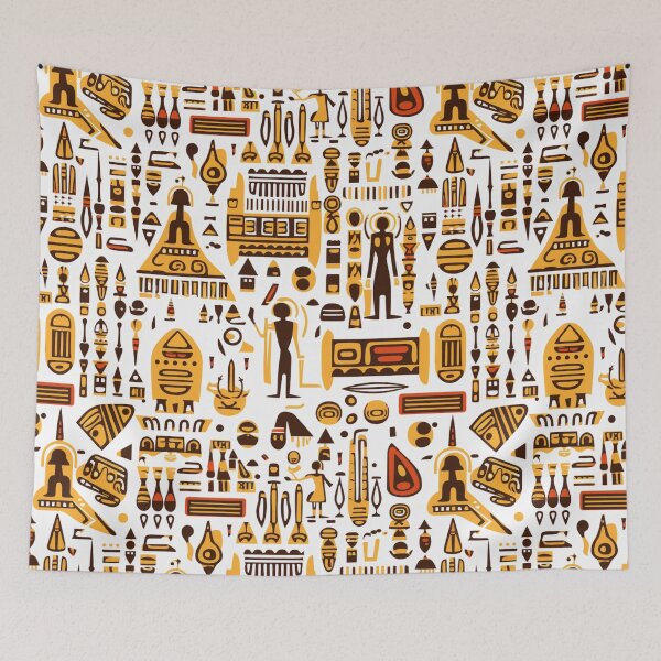Item preview, Mystic Echoes: Ancient Egypt Hieroglyphics Unveiled designed and sold by AlienSkinEyes.