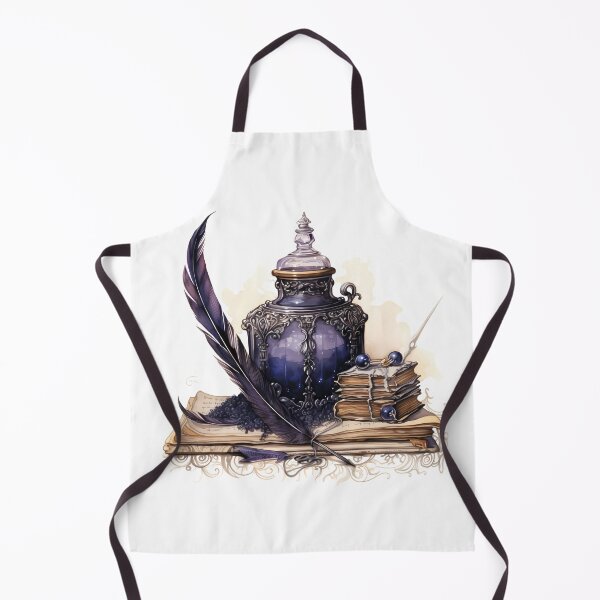 Item preview, Gothic Inkpot and Quill designed and sold by SchorlCraft.
