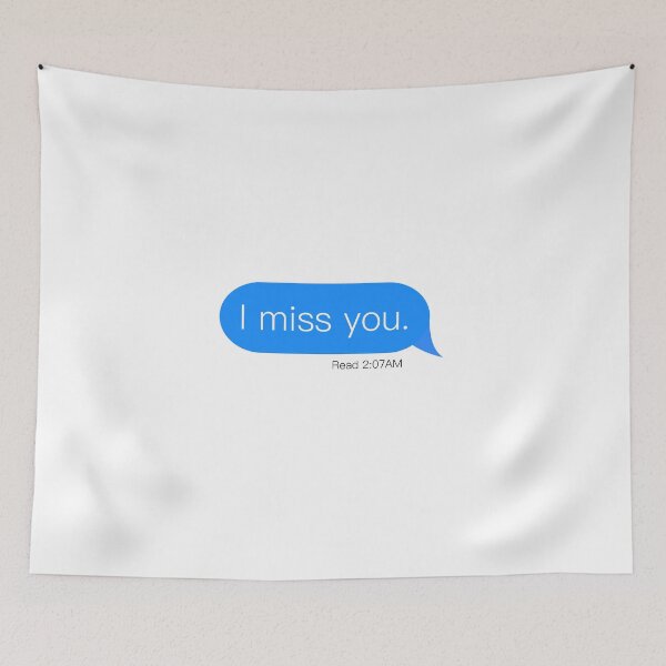 Item preview, I miss you designed and sold by Rachel Ilana.