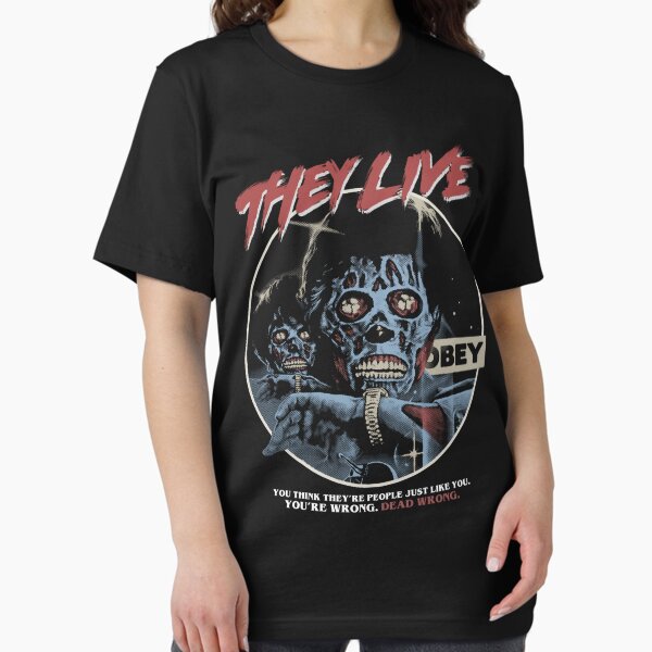 Item preview, They Live, John carpenter, horror  designed and sold by KingPacocha.