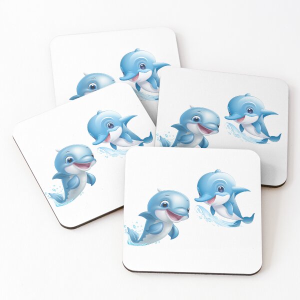 Item preview, Two cute dolphins designed and sold by PattiArt22.