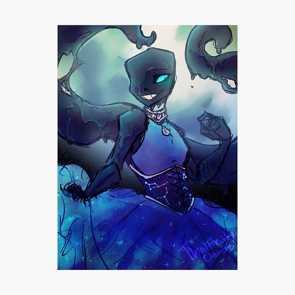 Cute Nightmare Sans Undertale Dreamtale Art Board Print by CoraWARD