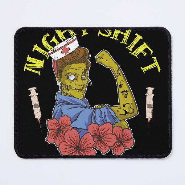 Item preview, Zombie Night Shift Nurse Halloween designed and sold by justie1977.