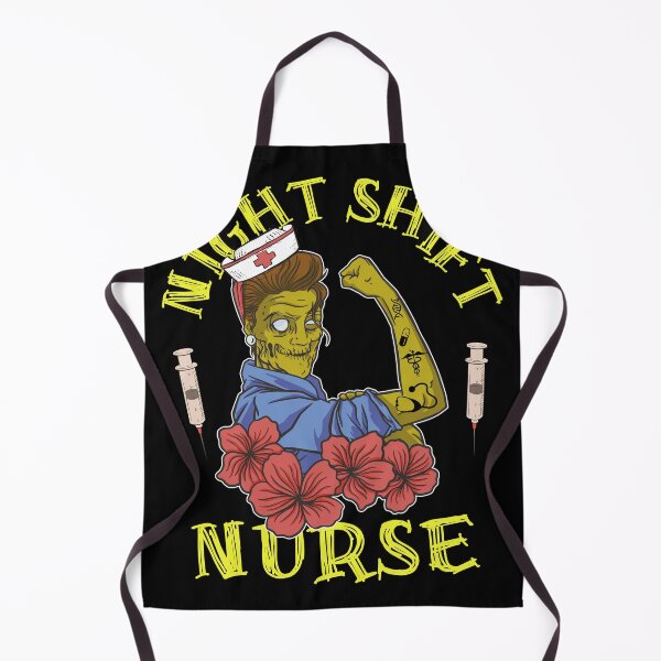 Item preview, Zombie Night Shift Nurse Halloween designed and sold by justie1977.