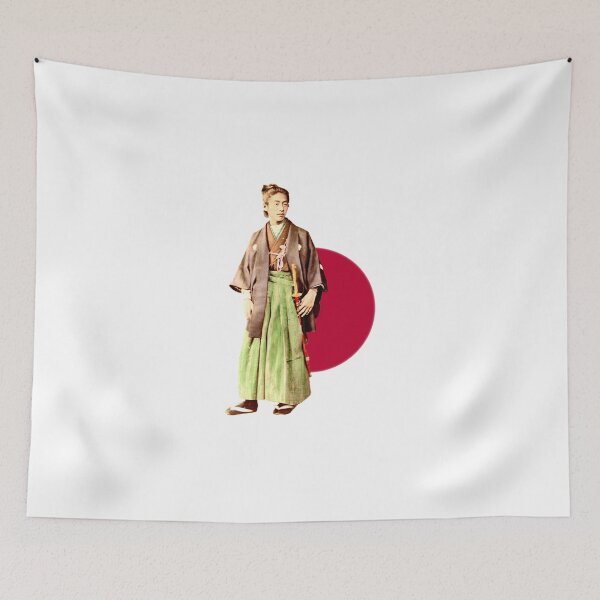 Item preview, Samurai Warrior Red Sun designed and sold by Photos of Japan.
