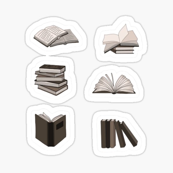 Book Lovers Pack Vintage | Sticker