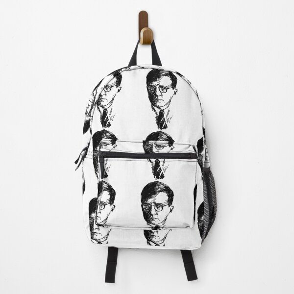 Item preview, Shostakovich drawing in black designed and sold by sqnzbpnuxak26.