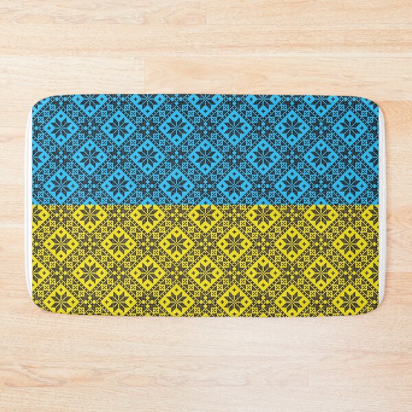 Item preview, Ukrainian embroidery flag,ukraine flag,yellow blue flag designed and sold by Gogodzy.