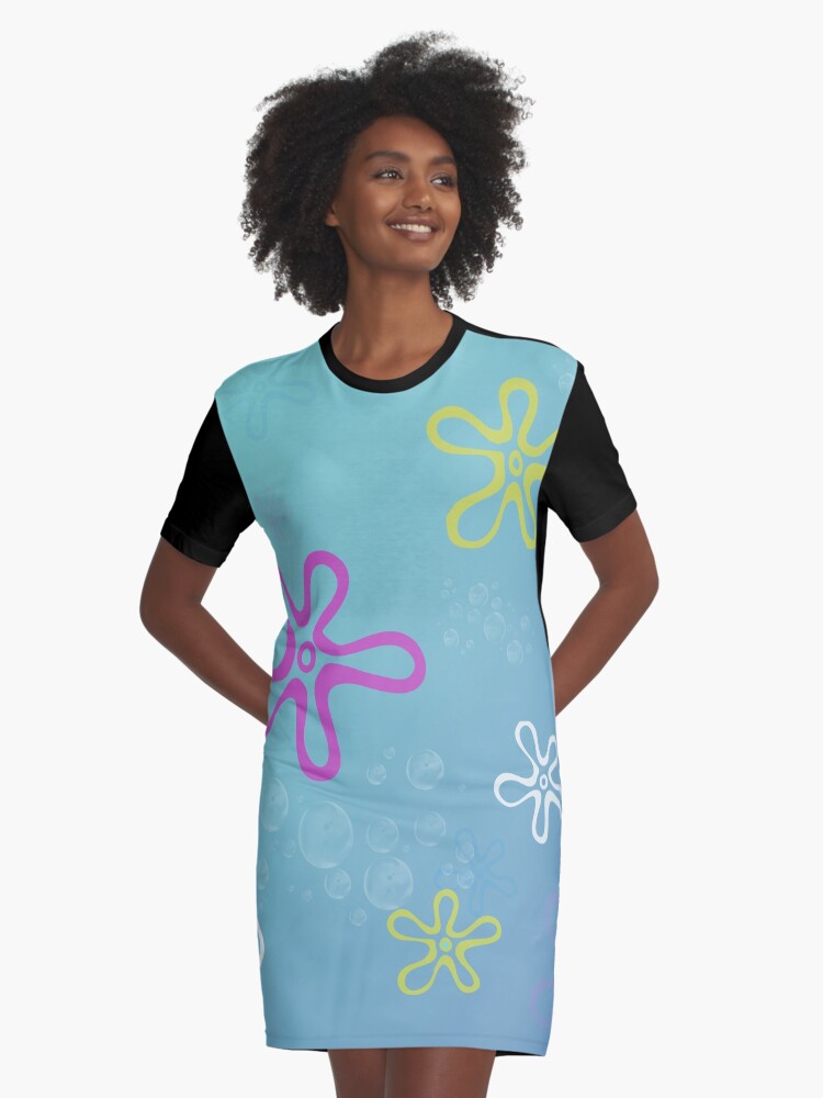 Bikini Bottom Hawaiian Theme Graphic T Shirt Dress for Sale by iheartclothes Redbubble