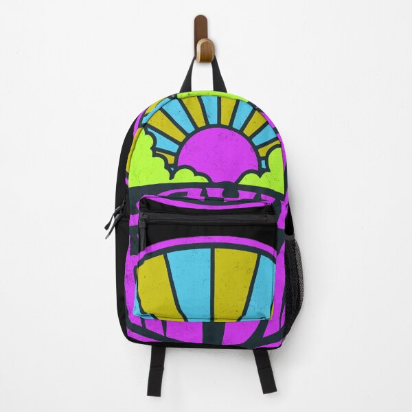 Item preview, Purple Slaying The Day Retro Sunset designed and sold by SassyArtistry.