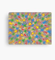 Brush Strokes Canvas Print