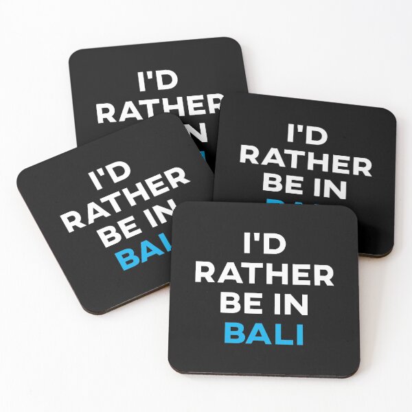 Item preview, I'd Rather Be In Bali designed and sold by teesaurus.
