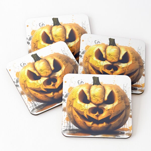 Item preview, Evil pumpkin in street art look designed and sold by danh1z.