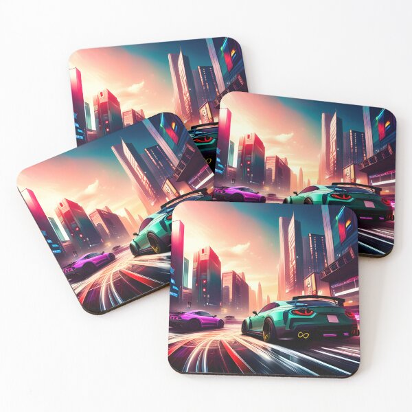 Item preview, Cars Drifting Like It's Tokyo designed and sold by Ink Art Design.