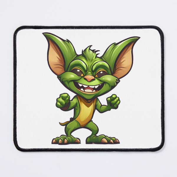 Item preview, Smiling Green Gremlin Character designed and sold by Quitekibbles.