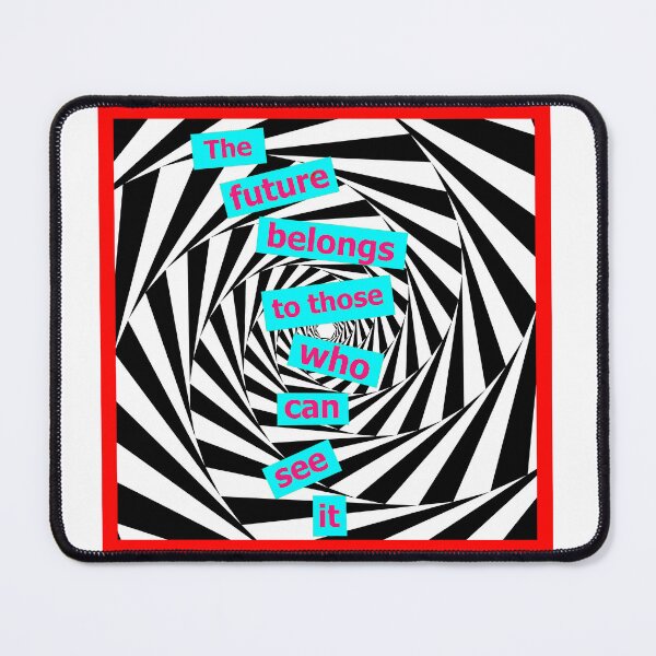 Item preview, THE FUTURE BELONGS TO THOSE WHO CAN SEE IT, FIGHT!!! designed and sold by UTOPIKA.