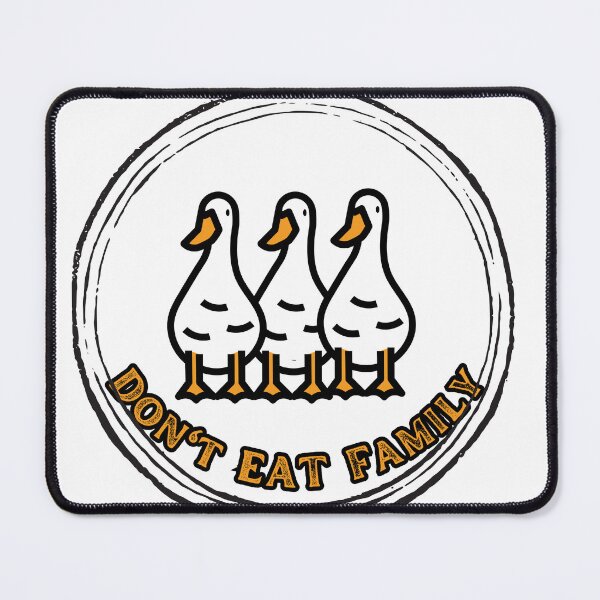Item preview, Don't EAT Duck Family Members designed and sold by Reelyfishing.