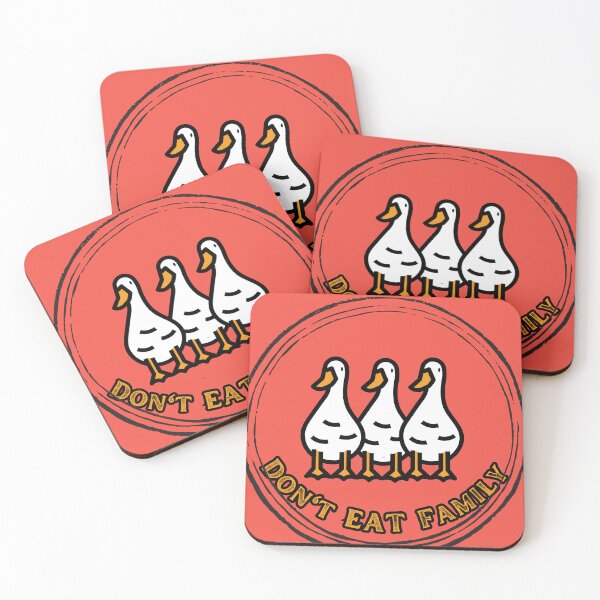Item preview, Don't EAT Duck Family Members designed and sold by Reelyfishing.