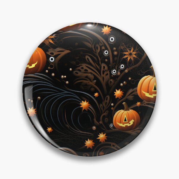 Item preview, Spooky Halloween Pattern - Creepy Delights designed and sold by Moo7shop.