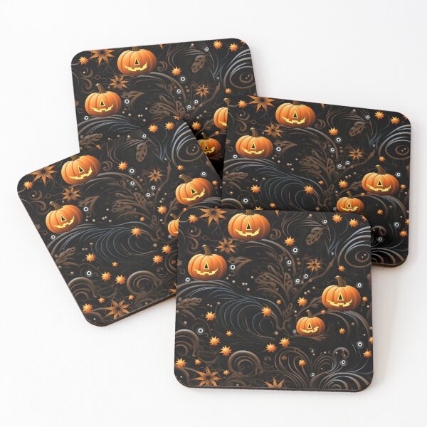 Item preview, Spooky Halloween Pattern - Creepy Delights designed and sold by Moo7shop.