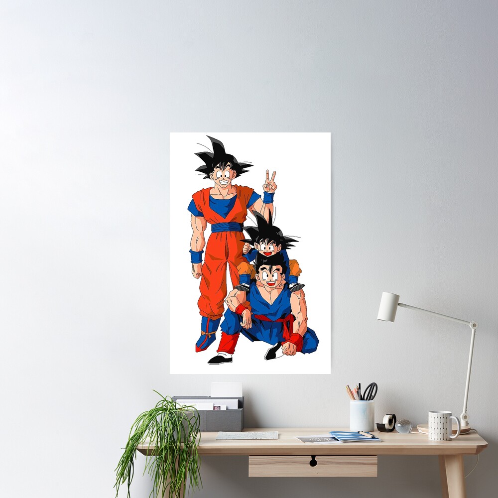 goku family Poster for Sale by BarbaraTurner23