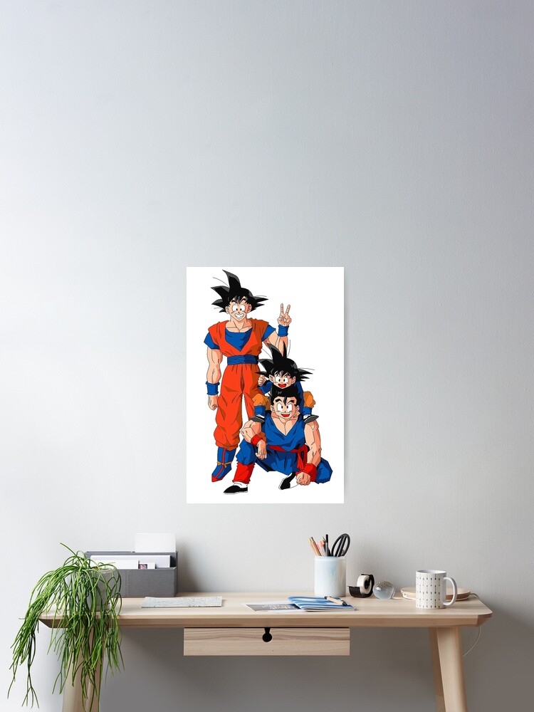 goku family Poster for Sale by BarbaraTurner23