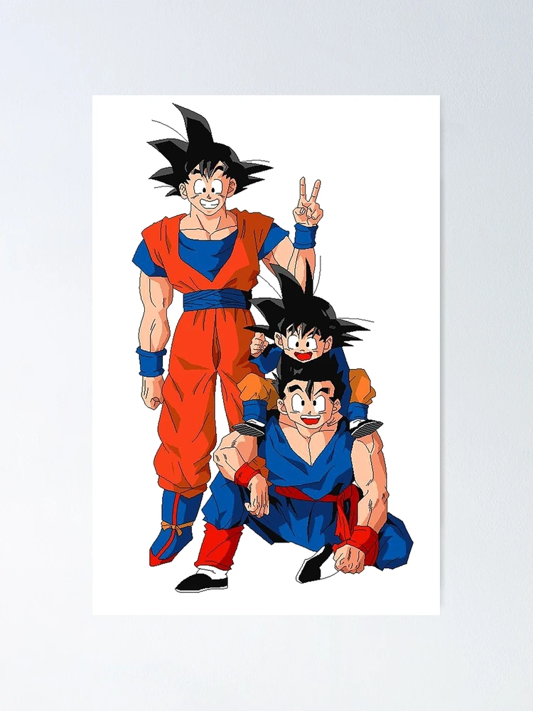 Camiseta Branca Filho Son Goku Dragon Ball Z Mangá Goten #