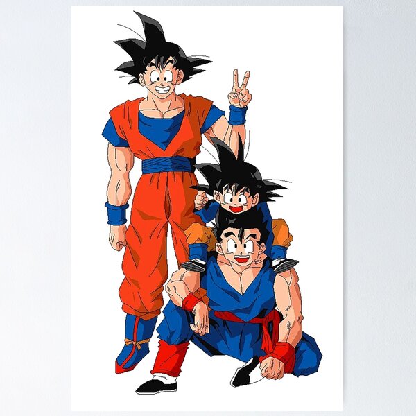 goku family Poster for Sale by BarbaraTurner23