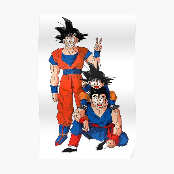 Goku Family Posters Redbubble - dragon ball a place to fight goku or cel roblox