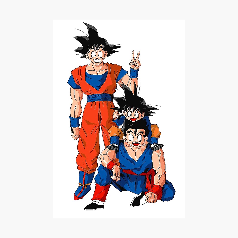 Póster «familia goku» de BarbaraTurner23 | Redbubble Póster «familia goku» de BarbaraTurner23 | Redbubble