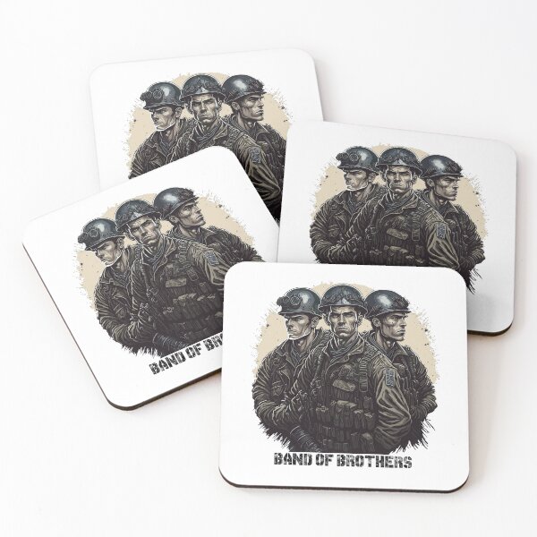 Item preview, Courageous Comrades: Band of Brothers Tribute designed and sold by bennasener.