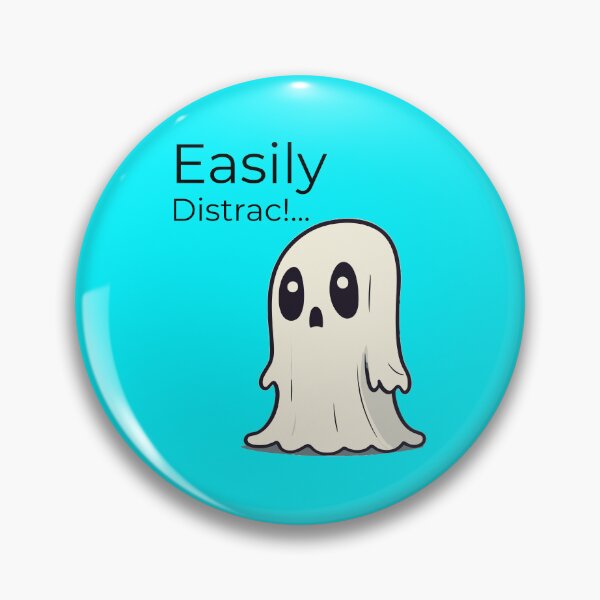 Item preview, Easily Distrac ghost. designed and sold by Fantsy-world.