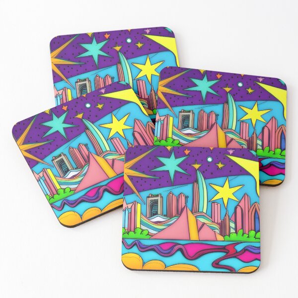 Item preview, Night City Scape designed and sold by NitaBond.
