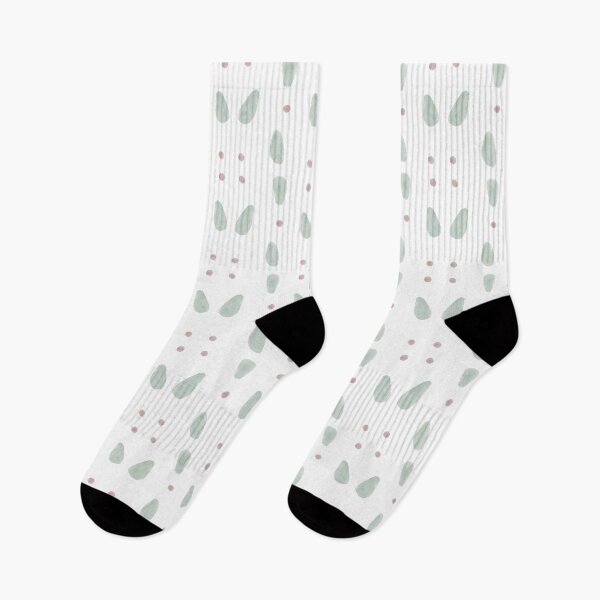 Item preview, Minimalist leaf pattern designed and sold by natinart.