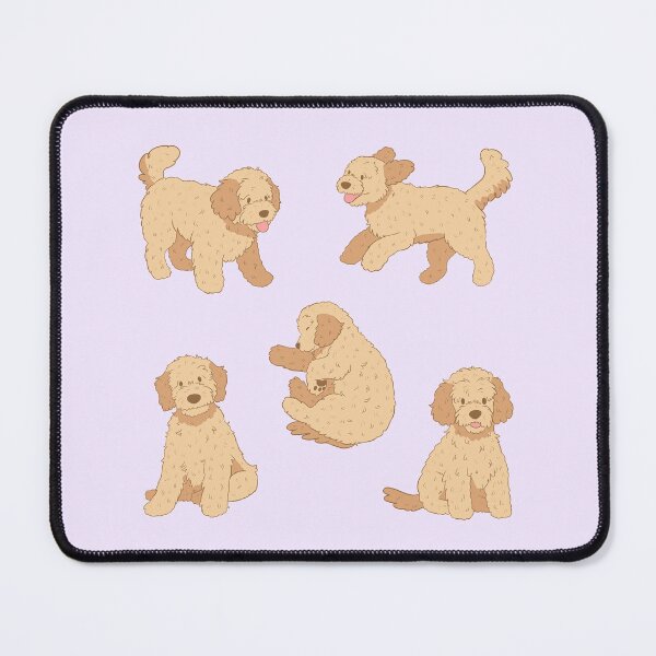 Item preview, Cute goldendoodle dog pack designed and sold by Yaragold.