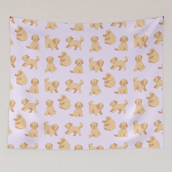 Item preview, Cute goldendoodle dog pack designed and sold by Yaragold.