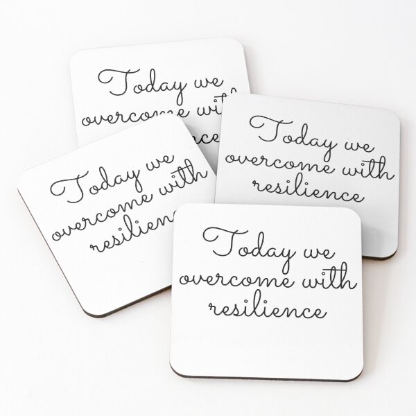 Item preview, Today we overcome with Resilience  designed and sold by Tinahshe.