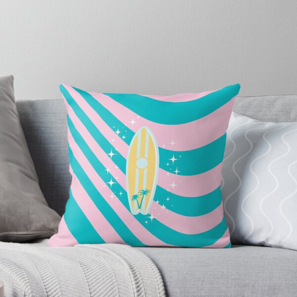 Item preview, Pastel Pink Surfboard, Beach Art, Tropical Vibes, Preppy, Preppy Style, Pink designed and sold by Magic Love Art Print.