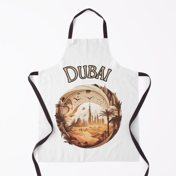 Item preview, Dubai City United Arab Emirates Street Art - Retro Fantasy designed and sold by stickercuffs.