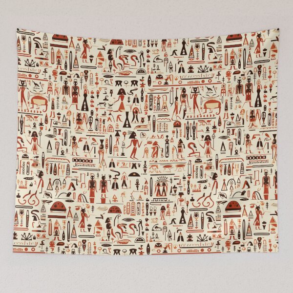 Item preview, Mystic Echoes: Ancient Egypt Hieroglyphics Unveiled designed and sold by AlienSkinEyes.