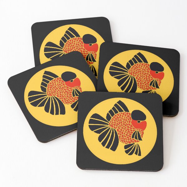 Item preview, Black and Red Oranda Goldfish 81023 designed and sold by Nosnah.