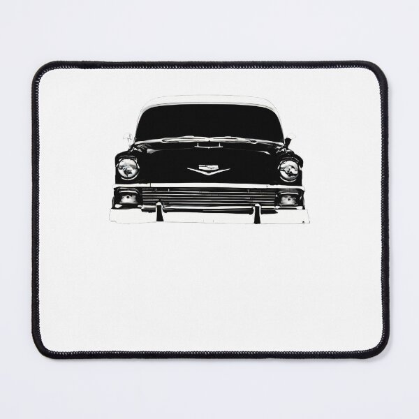 Item preview, 1956 Chevy 210 Front Grill View Silhouette Classic Car designed and sold by QATMode.