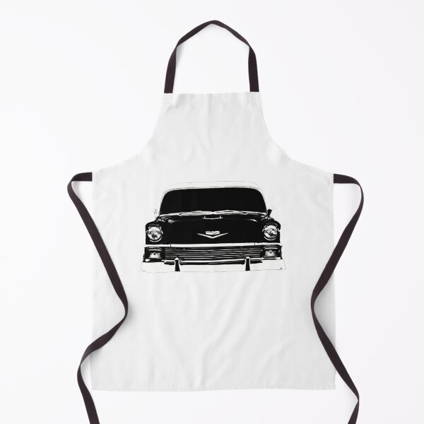 Item preview, 1956 Chevy 210 Front Grill View Silhouette Classic Car designed and sold by QATMode.