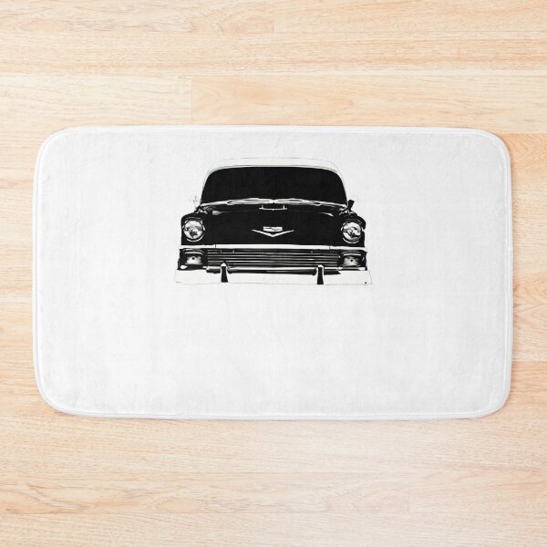 Item preview, 1956 Chevy 210 Front Grill View Silhouette Classic Car designed and sold by QATMode.