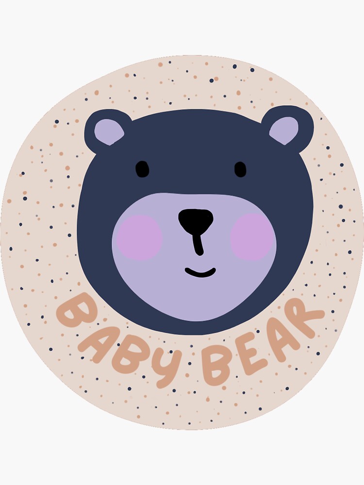 Mama Bear and Cubs Sticker for Sale by Erin0987