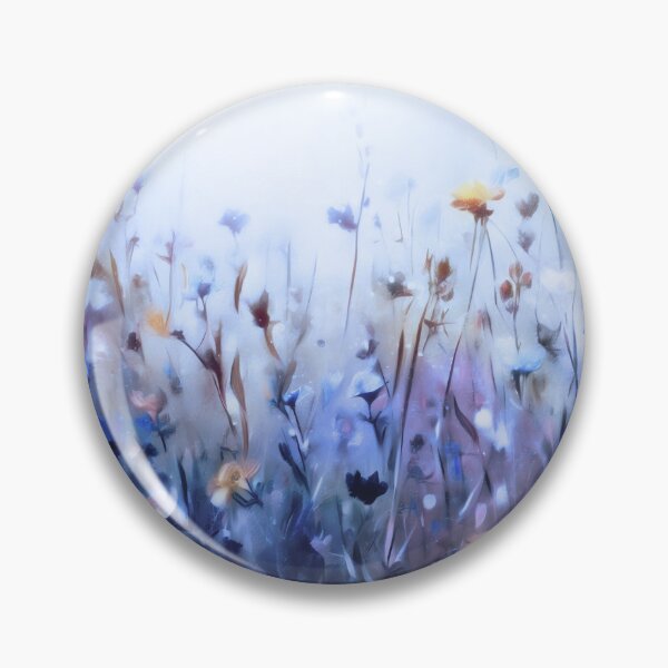 Item preview, The Patchwork Meadow - Blue designed and sold by ArtSea-Bubble.
